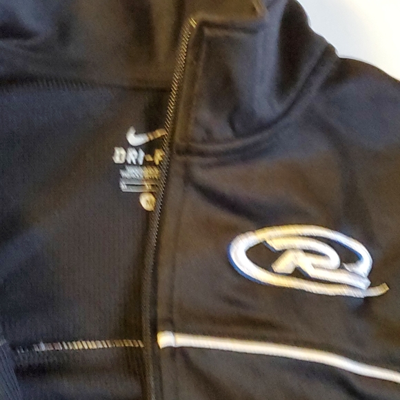 Kids Nike zip up black jacket Sz M - Picture 5 of 9